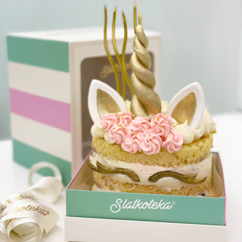 Mini Gift Cake Kids Unicorn