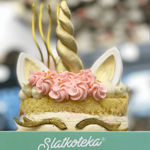 Mini Gift Cake Kids Unicorn