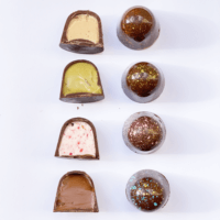 Mini praline 160g box pistać-malina