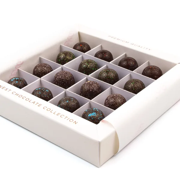 Mini praline 160g box pistać-malina