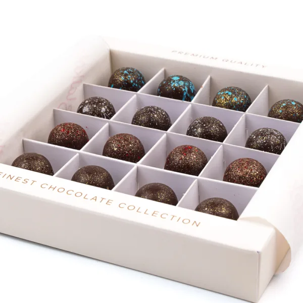 Mini praline 160g box nugat-lešnik