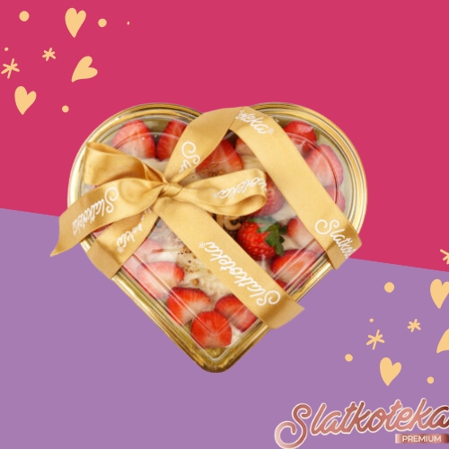 Torte ljubavi slatkoteka roze ljubičasta pozadina