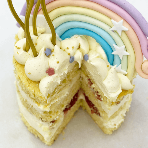 Mini Gift Cake Kids Rainbow - Slika 4