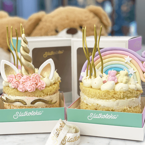 Mini Gift Cake Kids Rainbow - Slika 5