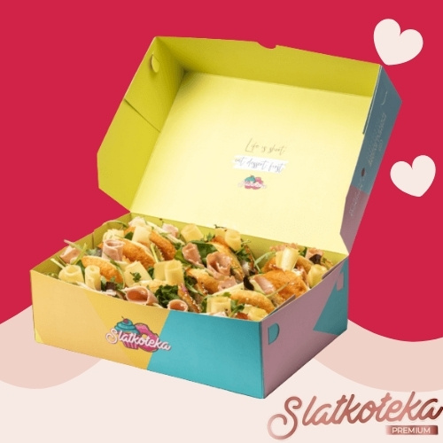 mix slanih krofni u kutiji