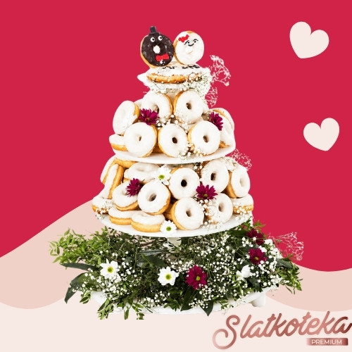 torta od krofni slatkoteka 70 kom