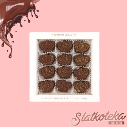 Dubai kraljevske mini praline na roze pozadini 