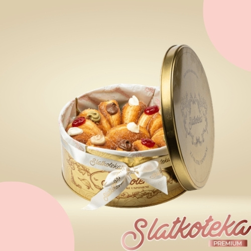 Klasik mix u metalnoj kutiji na krem pozadini